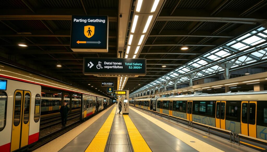 Mejora de la señalización en estaciones de tren y autobús