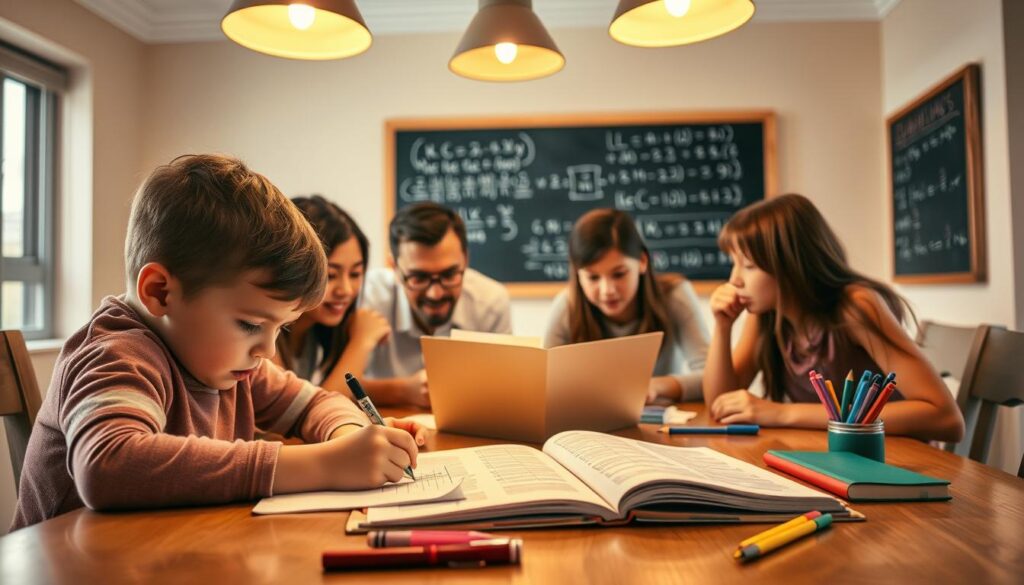 apoyo familiar en la enseñanza de matemáticas