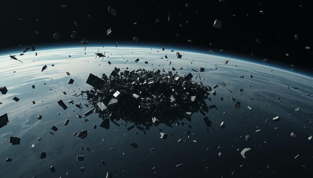 contaminación espacial