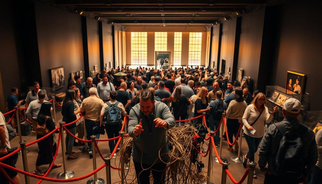 problemas logísticos en museos